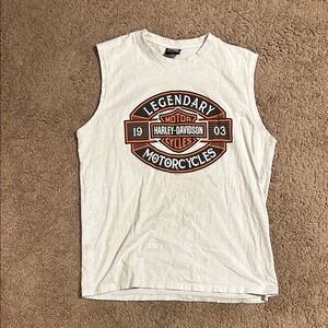 Harley-Davidson Legendary White Tank Top